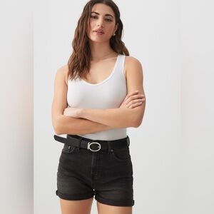3/$30 - ARDENE Black Denim Women's High-Rise Shorts